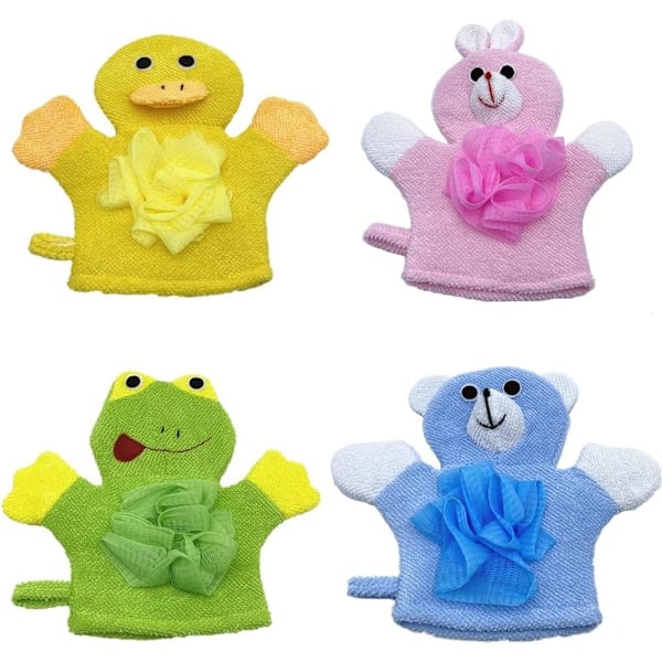 \"QD\" Badesvamper, Bade Dusjsvamper, for Dusjsvamp Kroppssvamp Mesh Dusjball.