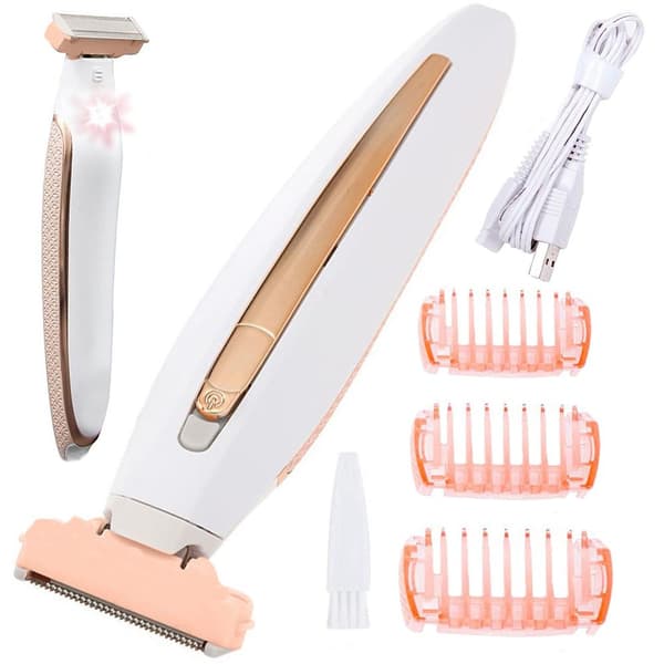 Uppladdningsbar Kroppstrimmer / Epilator med Belysning