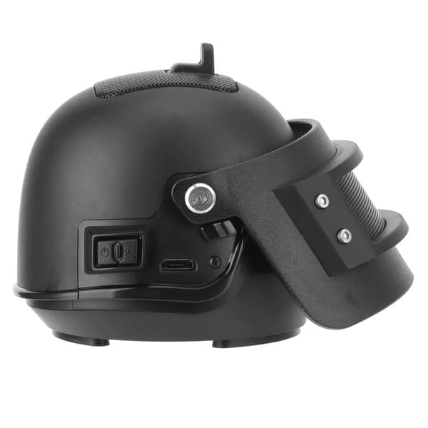 USB Bluetooth-høyttaler Bærbar HelmetShape Mini Trådløs Subwoofer