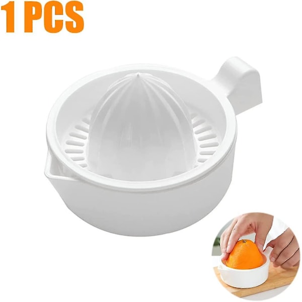 Manuel Juicer, Appelsin Citron Manuel Juicer, Professionel Juicer med 230ml Frugt, Citron, Lime, Appelsinbeholder, Husholdningsjuicer_ufo