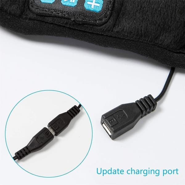 Unikorvatulpat - Unimaski kuulokkeilla Bluetooth 5.0 Harmaa