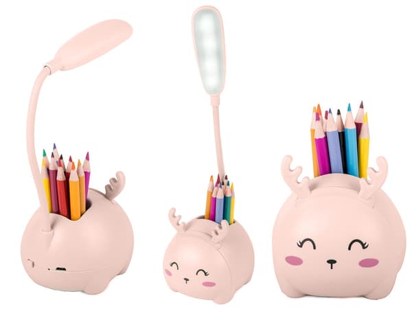 LED Bordlampe med Organizer