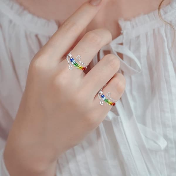 Till Min Dotter Fidget Ring, Dämpa Din Ångest
