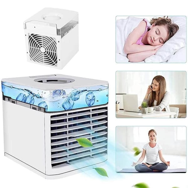 Portabel Luftkylare Air Cooler med Fläkt_qq