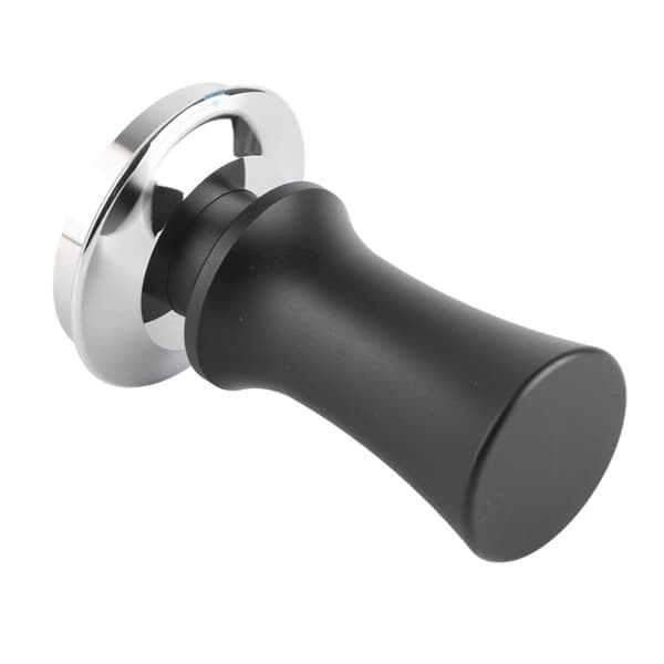 Kaffe Tamper Rustfrit Stål 58mm - Konstant Tryk Espresso Presse Hammer - Sort