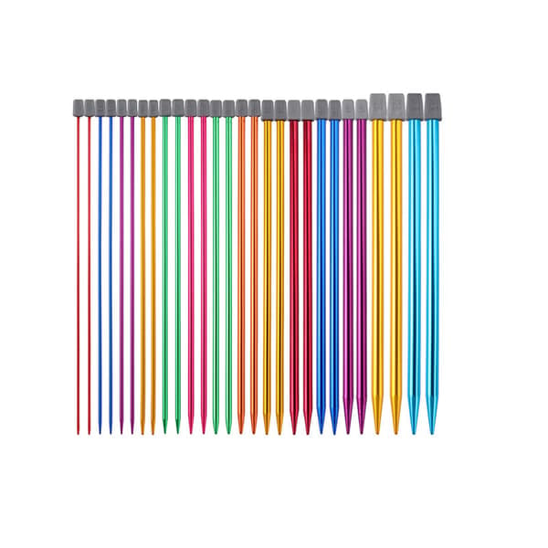 14 par 35 cm färgglada stickor set_qq