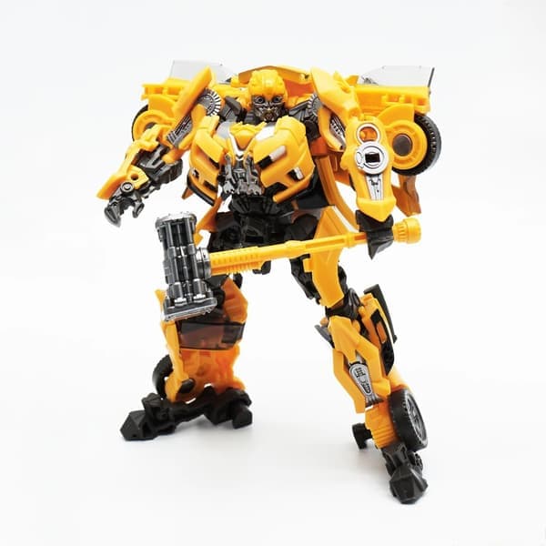 Bumblebee Transformer Robot Billeksak - Legering och plast actionfigur för barnfödelsedagspresent