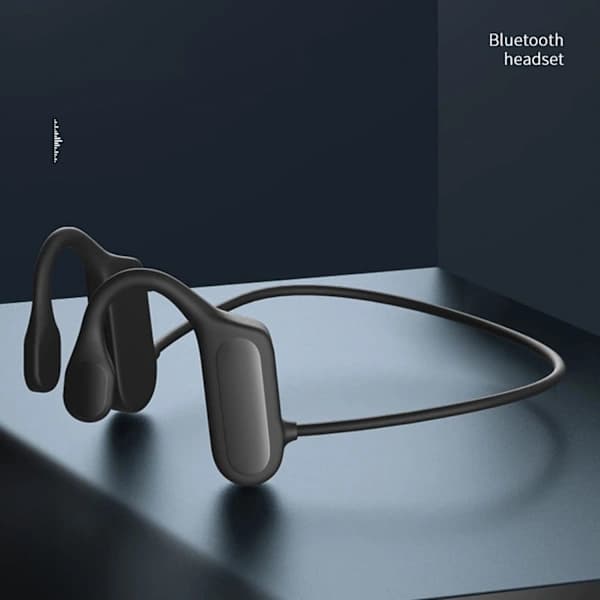 Benledningshovedtelefoner - BL09 Bluetooth-hovedtelefoner IPX5 - Sort