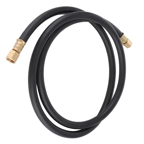 MIG MAG Gasslange Gummiforbindelseskabel til Luft Nitrogen Argon CO2 G1/4 Gevind Sort 1,5M