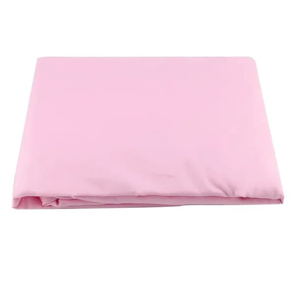 Dammtätt borstat mikrofiberlakan, rosa, 180*200+30 cm