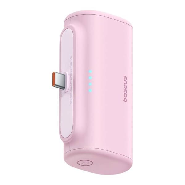 Powerbank Baseus Compact USB-C 5000mAh, 20W (pinkki)
