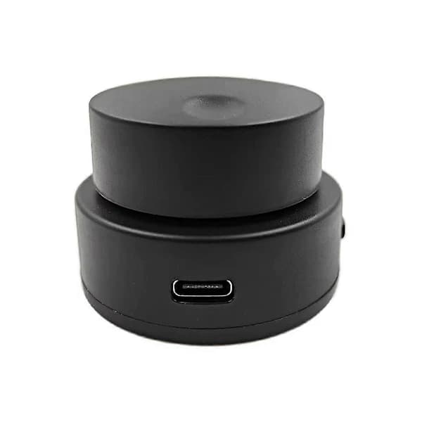 QD-USB Volumkontroll USB Kabeltilkoblet + Bluetooth Multimedia Kontroller Tilpassbart Lite Tastatur Volumjustering Svart