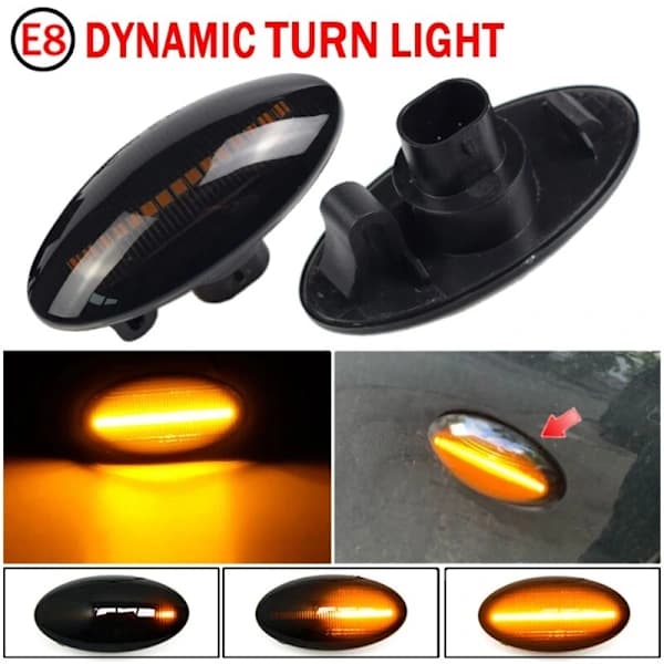 Dynamisk LED Sidemarkeringslampe for APV Alto Grand SX4