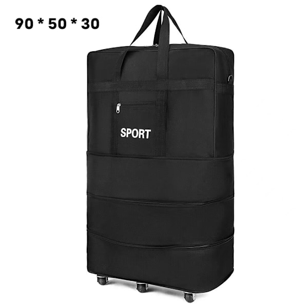[QD] 42 \" 6 Hjul Extra Stor Lätt Resväska Trolley Väska Resväska UK LAGER