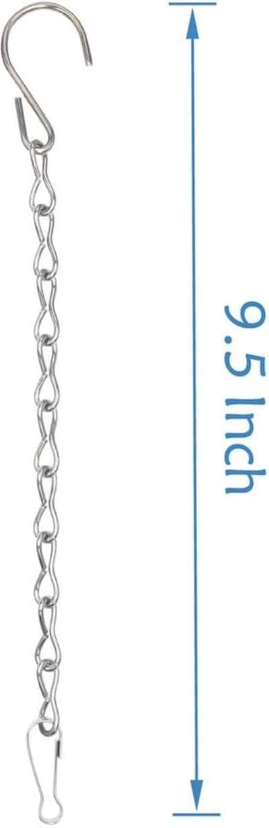 Hängande kedjor, 10-pack, 24 cm, för planteringskärl/matare/lyktor
