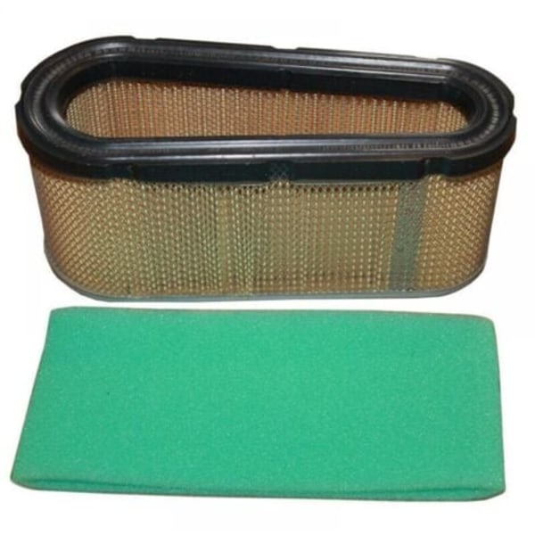 QQU-Luftfilter och Förfilterkit för Briggs & Stratton Ersätter 496894 493909 496894S Gräsklippare
