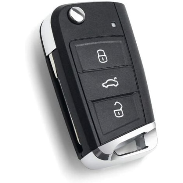 QQU-Nøglefri Fjernbetjeningskasse til Volkswagen VW Golf 7 GTI MK7 Skoda Octavia A7 Seat.