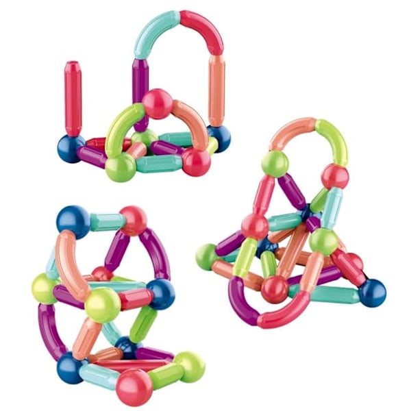 /QD/Magnetiske Byggeleker - 36 deler