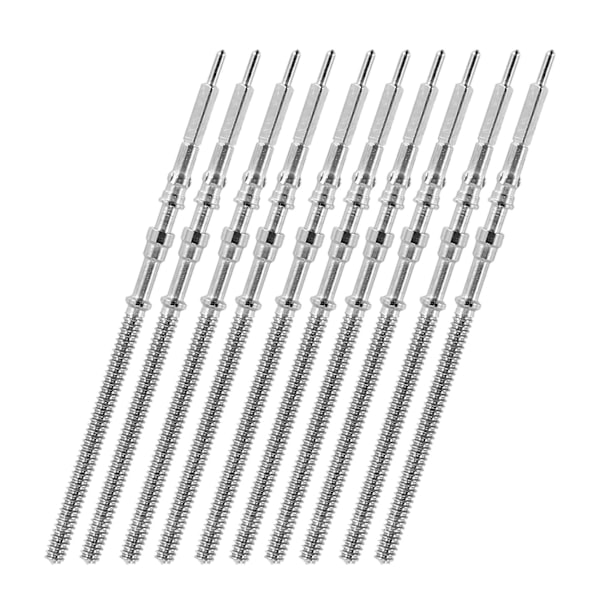 10 stk urverk stål krone kit urdeler NH35 NH36 NH38 NH39 urverk krone reservedeler