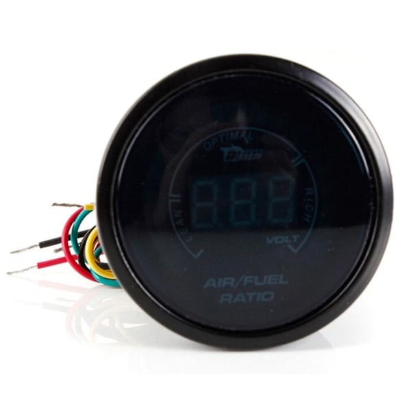 Luft/Bränsle AFR-mätare med LED-display 2 tum (52 mm) Luft/Bränslemätare-kit för 12V bil