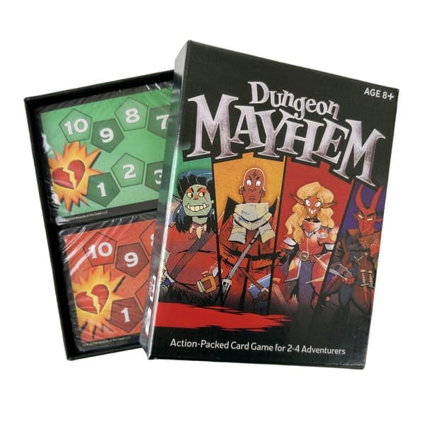 Baldur's Gate Dungeon Mayhem Brætspil Monster Madness Kort Engelsk version Børnelegetøjsgave