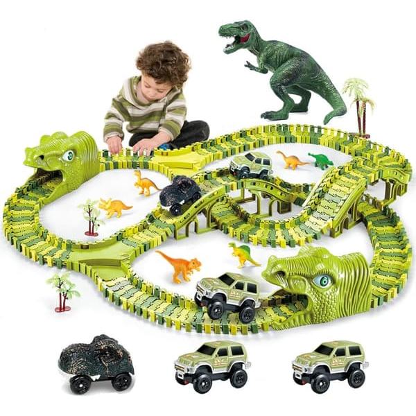 Stor Bilbane for Barn - Dinosaur