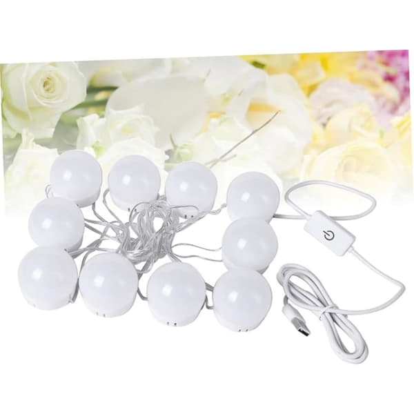 10 LED-lamper til makeup-spejl - LED-lys til makeup-spejl