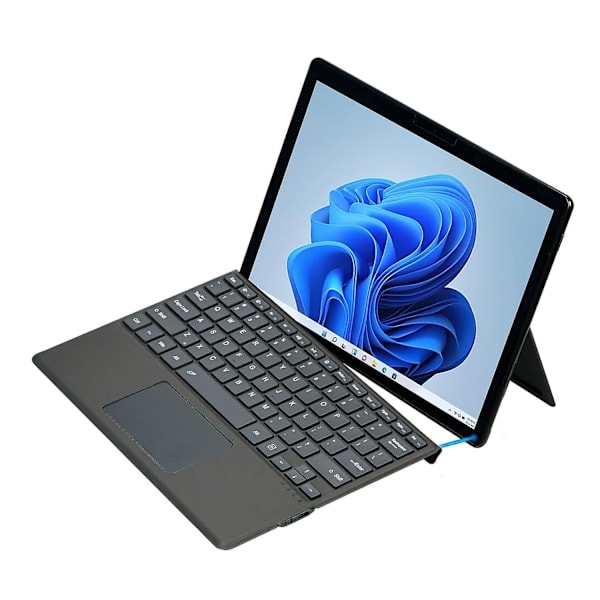 \"QD\"2089A Magnetiskt Bluetooth Trådlöst Tangentbord med Touchpad för Microsoft Surface Pro 8/X Laptop