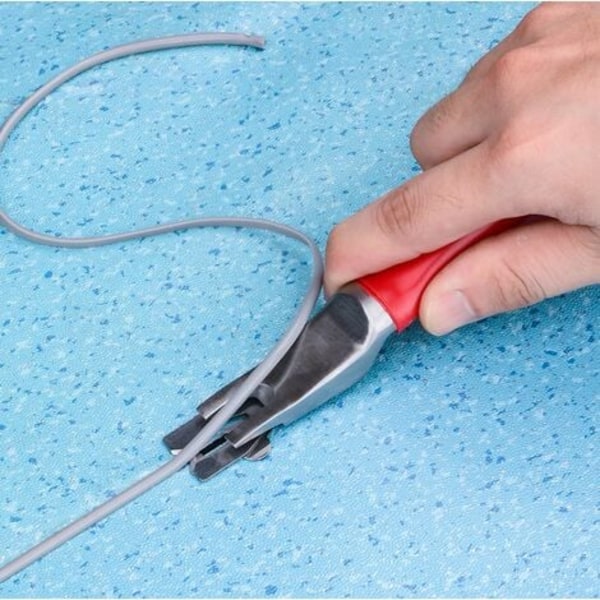#QD#Gulvsvejsning, PVC Vinylgulv Svejsning Trimming Kit Gulvskæreværktøj + 3 blade