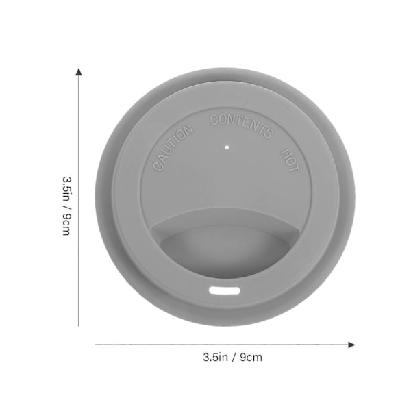QD-3 stk Silikonlokk Universal Kruslokk Gjenbrukbare Krusbeskyttere Silikon Krusdeksler