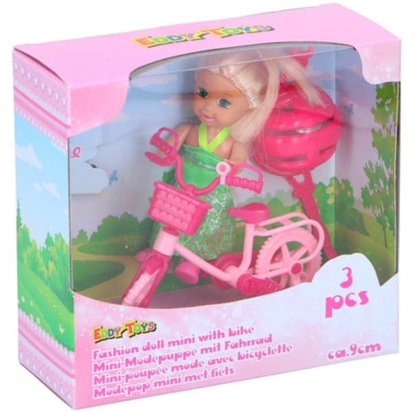 /QD/Dukke med Cykel