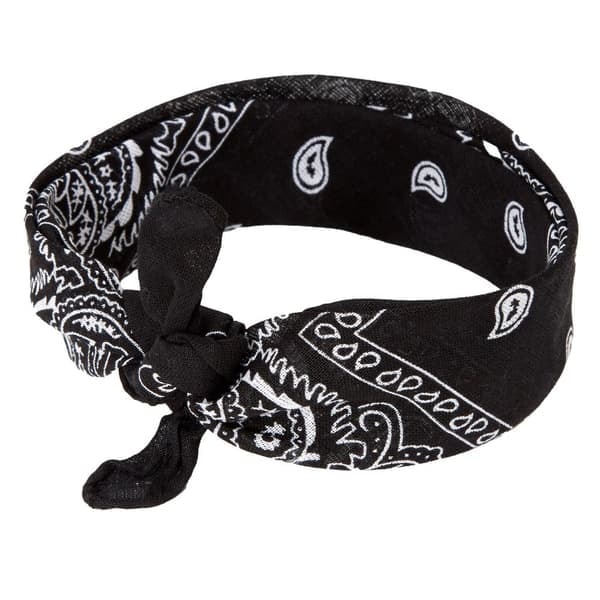 /QD/Bandana, Mønstret - Sort