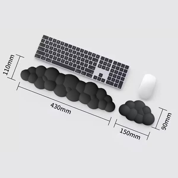 Håndledsstøtte til tastatur, af blødt memoryskum_qq