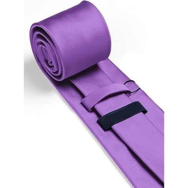 /QD/Slips - Ej specificerat - Lila - Polyester - 8 cm bred - 145 cm lång