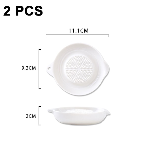 Ceramic Grater for Ginger, Garlic, Onion, Cheese