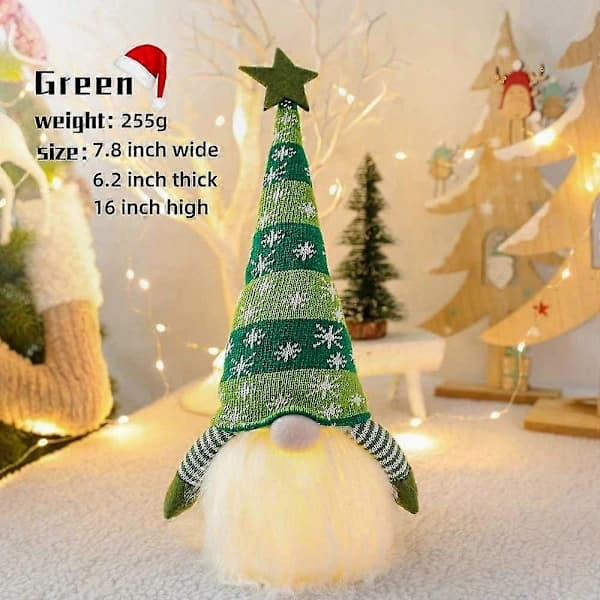 Handmade Swedish Christmas Gnome, Festive Holiday Elf Decoration for Home