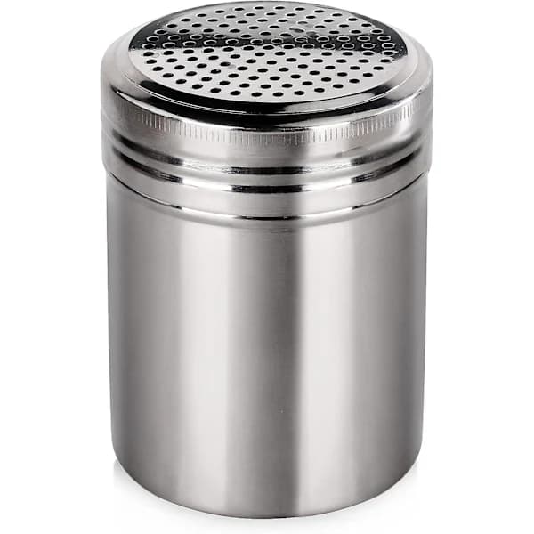 Saltströare i rostfritt stål för salt, socker, kryddor och peppar