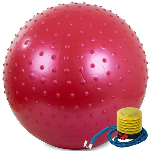 Gymnastikboll / Pilatesboll med Pump - 55 cm