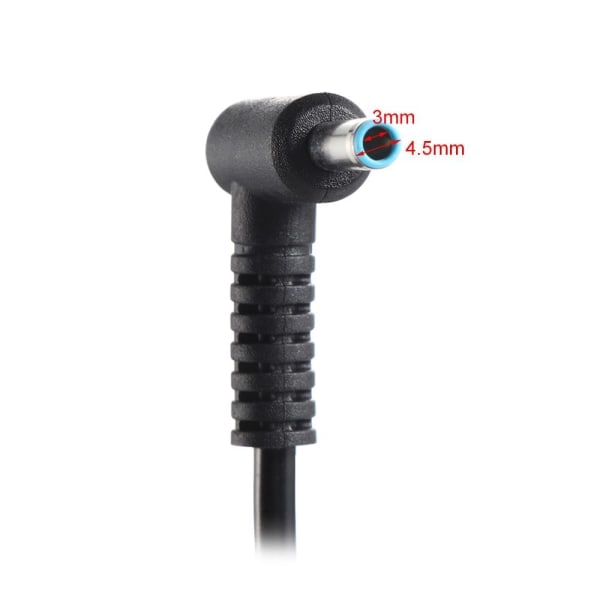 QD-HP-adapter for bærbar datamaskinlader, blå spiss