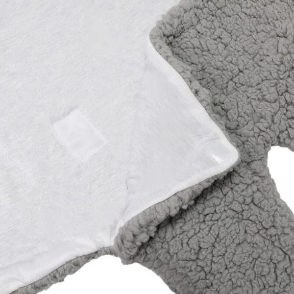 Koselig Babywrap med Ører - Grå - 0–3 måneder