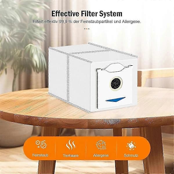 Pölypussit Ecovacs Deebot N30 Pro Omni -robotti-imuriin, pussit, varaosat, tarvikkeet