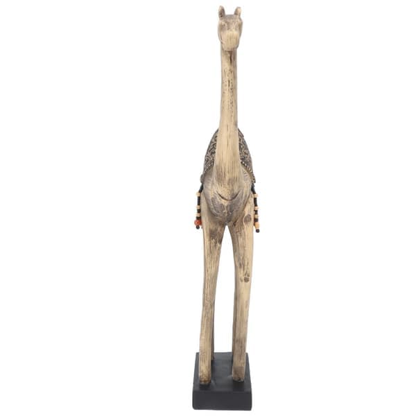 Kamelstatue Kunstnerisk Kamel Skrivebordsskulptur Harpiks Kamelstatue Hjemmedekorasjon Ornament