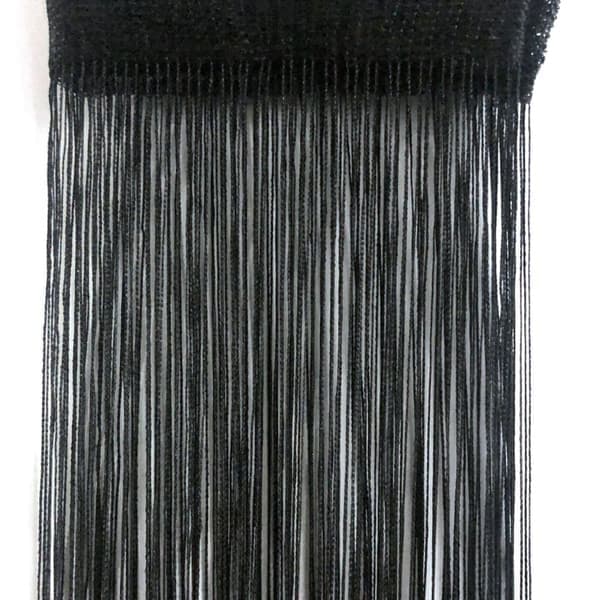 Fransgardin draperi 100x200 cm 1 par