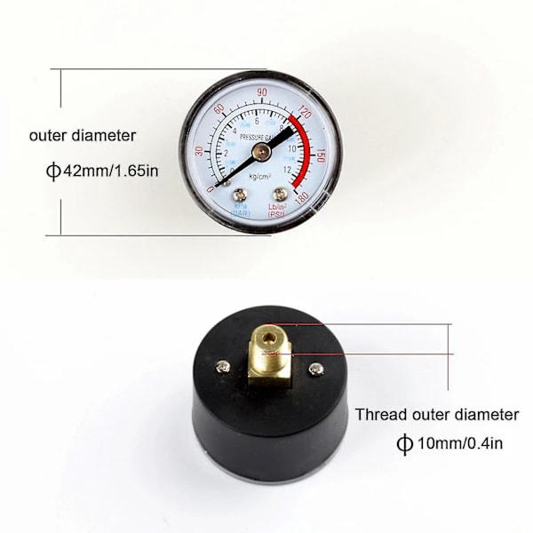 Trykkontakt til luftkompressor, styreventil 90-120 psi trykregulator-scntcv