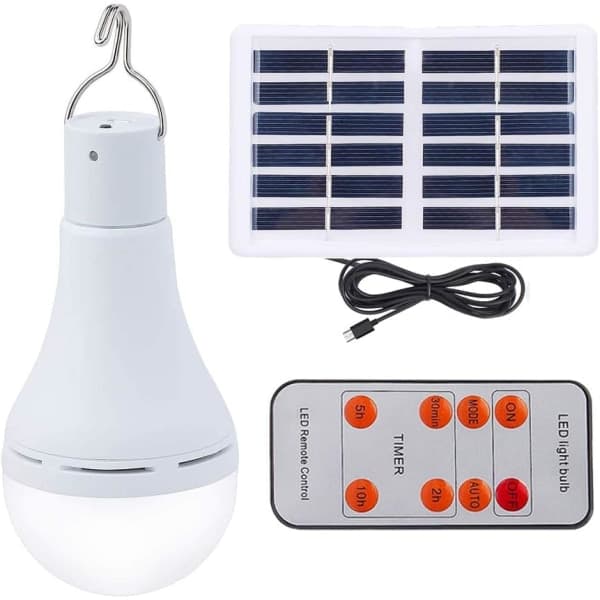 ru.9W dæmpbar solcellelampe til hønsehus 200-350lm