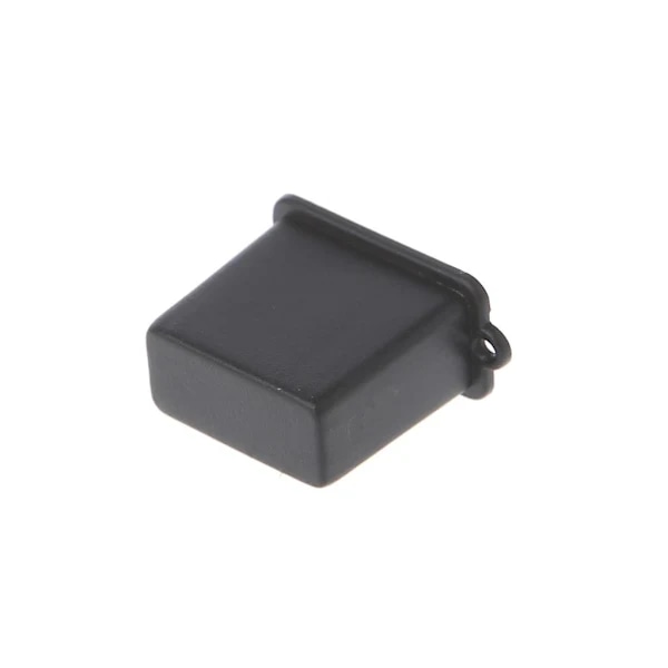 5-pack USB-dammskydd, kontaktskydd, typ A, hane, skydd Vit