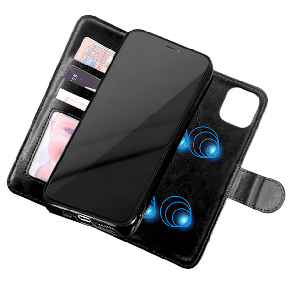 Elegant Lærdeksel for iPhone 12 - Luksus i Lær! Rosa