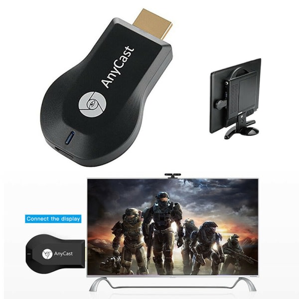 4K AnyCast M2 Plus WiFi Display Dongle HDMI Media Player