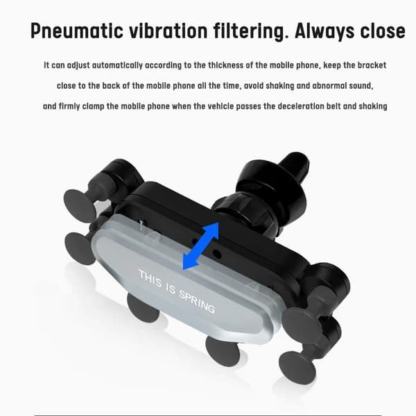 Mobilholder til bilen - Spring Gravity bilholder luftindtag_qq