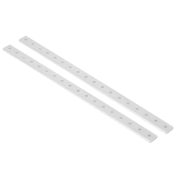 2 stk. 288 mm aluminiumsplade til Pitsco Tetrix Robotics reservedele